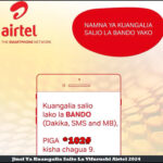 Jinsi Ya Kuangalia Salio La Vifurushi Airtel 2024