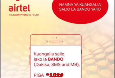 Jinsi Ya Kuangalia Salio La Vifurushi Airtel 2024