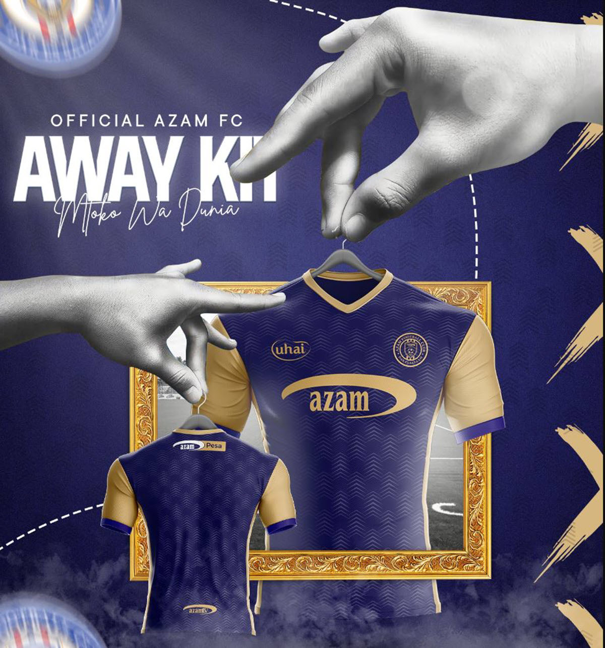 Jezi mpya za Azam Fc (Away Kit)