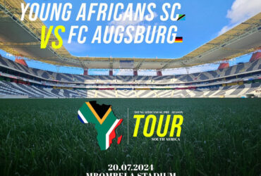 Kikosi Cha Yanga Vs FC Augsburg Mpumalanga Cup