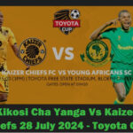 Kikosi Cha Yanga Vs Kaizer Chiefs 28 July 2024 Toyota Cup