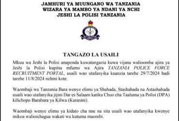 Majina ya walioitwa kwenye usaili jeshi la polisi 2024 1