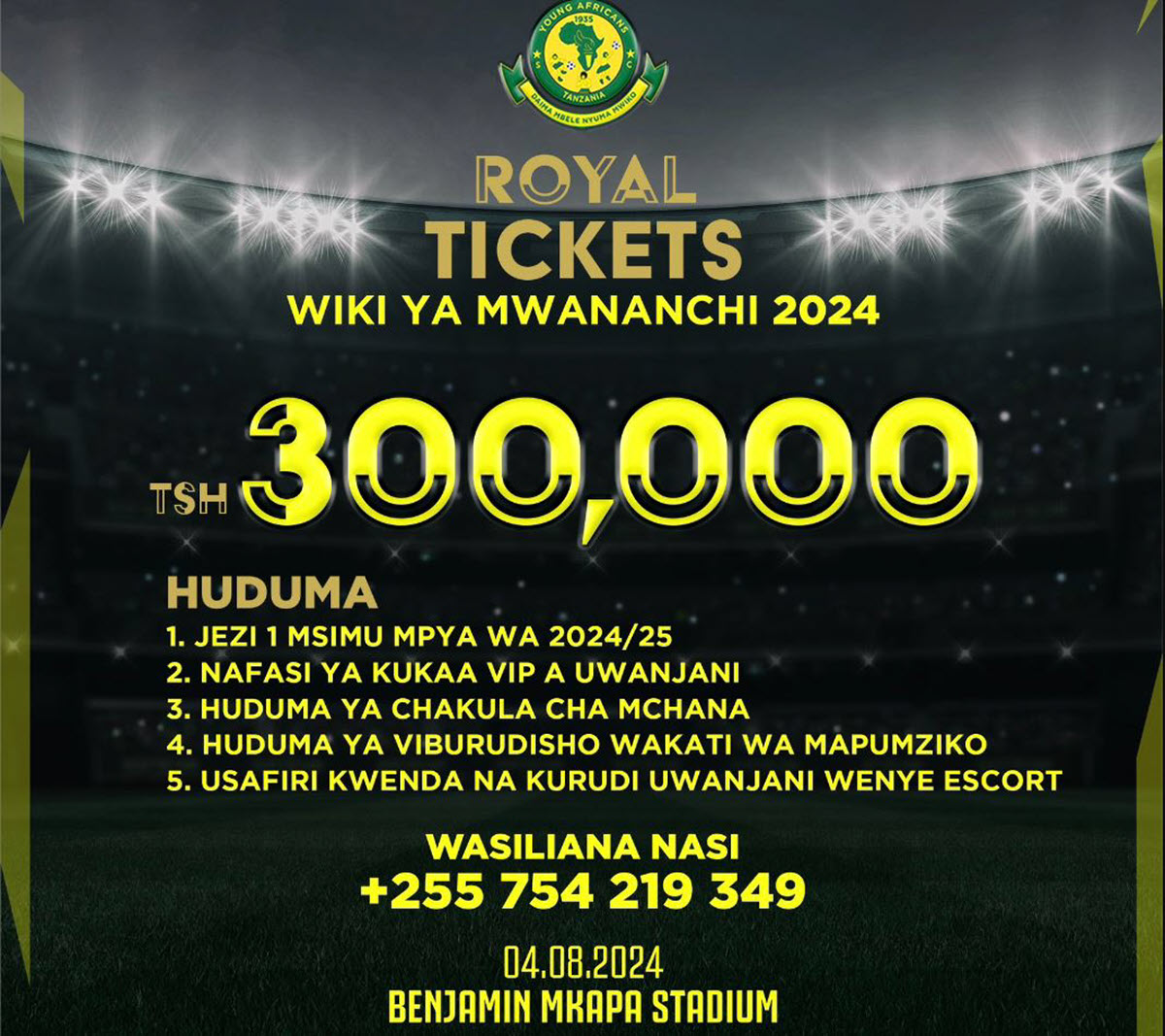 Wiki ya Mwananchi 2024 (Yanga Day): Tarehe, Matukio na Bei ya Tiketi