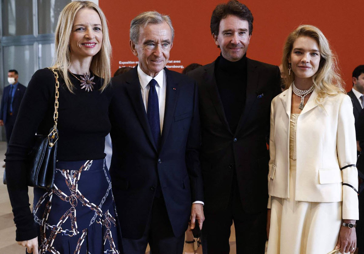 Bernard Arnault na Familia