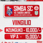 Viingilio Mechi ya Simba Vs Tabora United