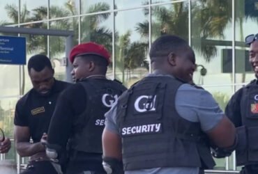 Kikosi cha Al Ahli Tripoli Chawasili na Bodyguards Kibao Airport