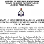 Majina ya Waliochaguliwa Kujiunga na Jeshi la Polisi 2024