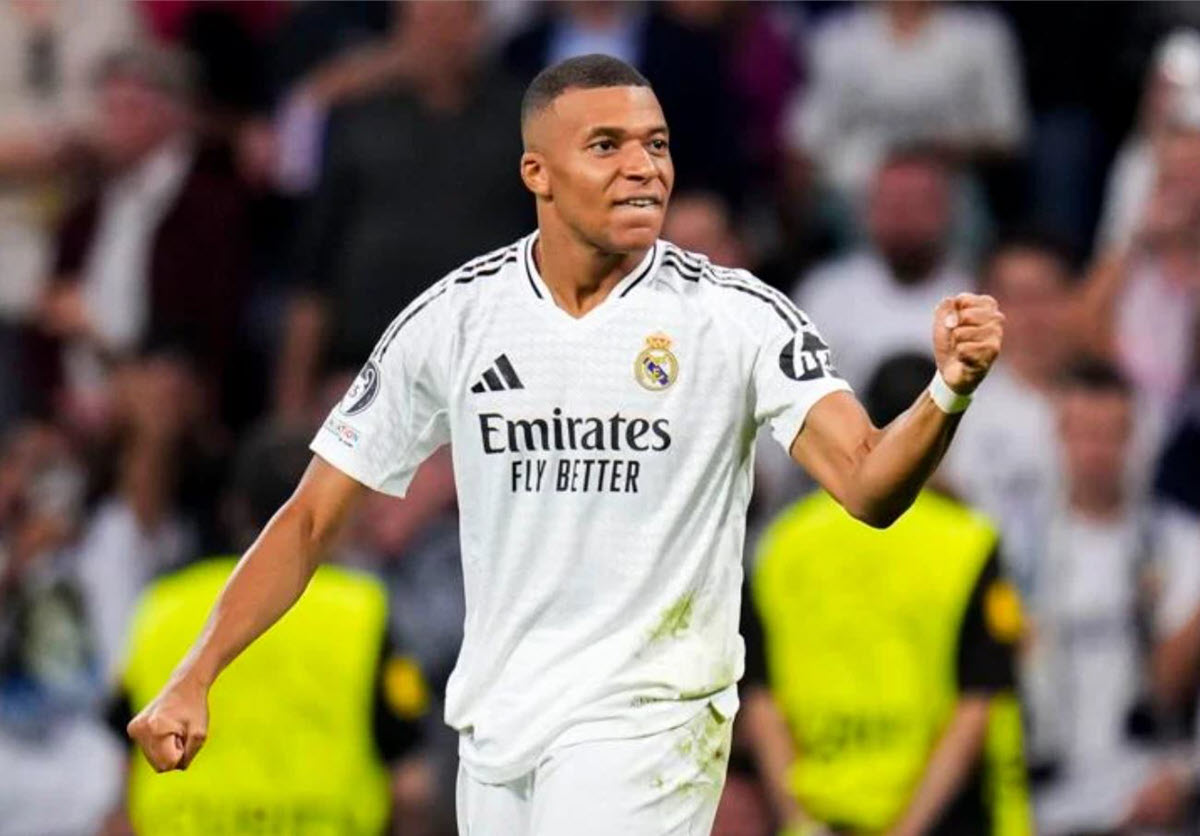 Mbappe Aanza na Goli Mechi ya Kwanza UEFA Akiwa na Madrid