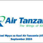 Nafasi Mpya za Kazi Air Tanzania ATCL September 2024