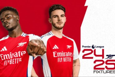 Ratiba ya Arsenal 2024 2025