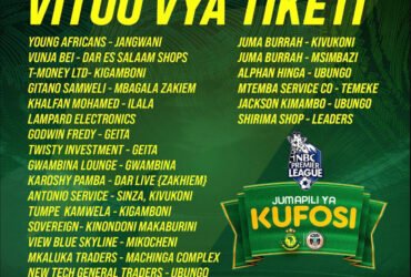 Vituo Vya Kununua Tiketi za Mechi ya Yanga Vs KMC 29.09.2024