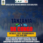 Tanzania Taifa Stars vs Congo Leo ni saa ngapi