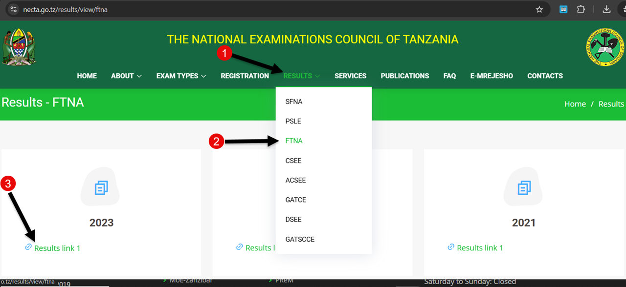 NECTA Matokeo ya Kidato Cha Pili 2024 (Form Two Results)