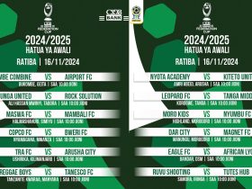 Ratiba ya CRDB cup 2024 2025