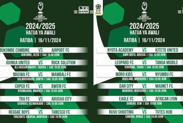 Ratiba ya CRDB cup 2024 2025