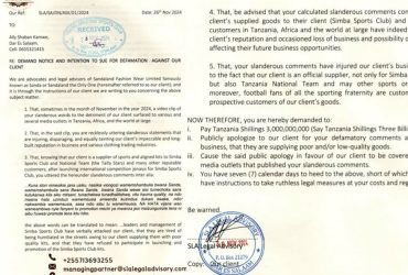 Sandaland Yamtaka Ally Kamwe Kulipa Billion 3 Mdani Ya Siku 7