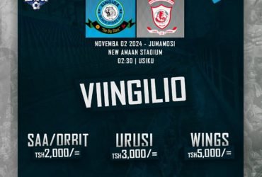 Viingilio Mechi Ya Singida Bs Vs Coastal Union leo 02 11 2024