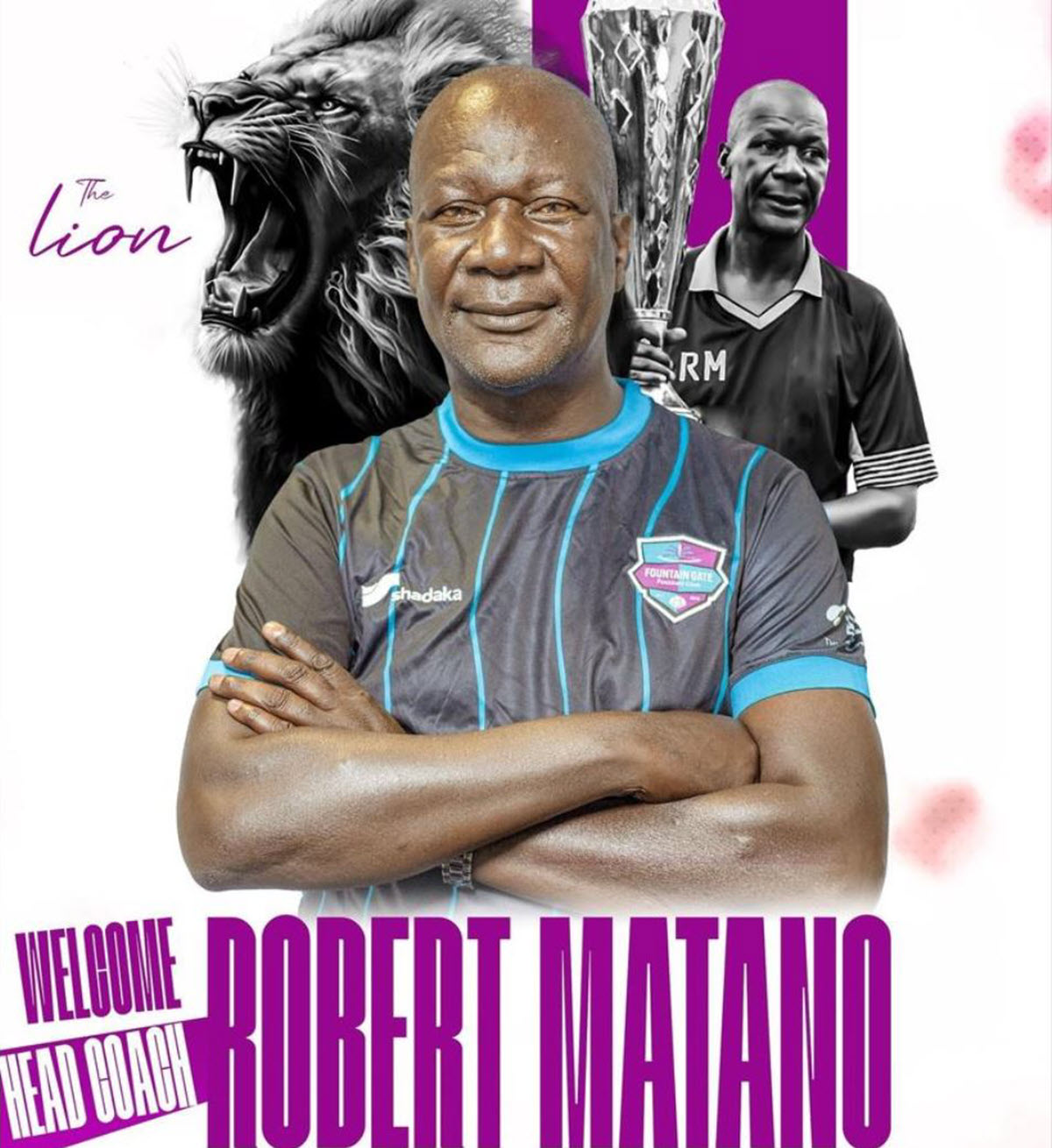 Robert Matano Ateuliwa Kuwa Kocha Mkuu wa Fountain Gate FC