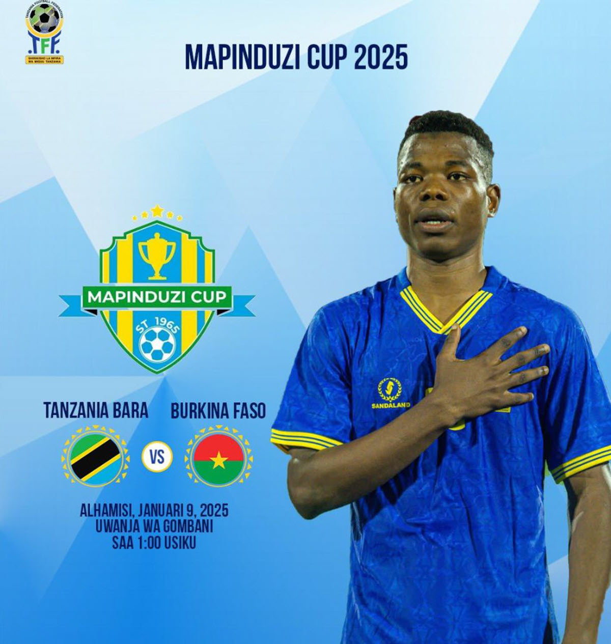 Tanzania Bara vs Burkina Faso Leo Saa Ngapi