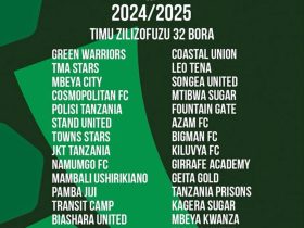 Timu zilizofuzu 32 bora CRDB Bank Federation Cup 2024 2025