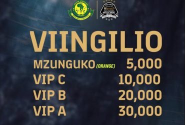 Viingilio Mechi ya Yanga VS TP Mazembe