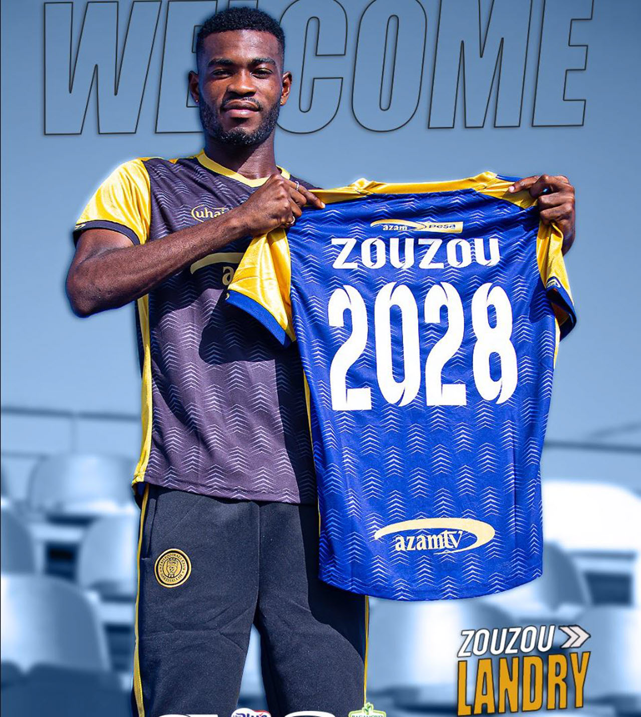 Zouzou Landry Atua Azam FC Kutoka Ivory Coast