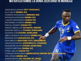 Kikosi cha Taifa Star Kilichoitwa Kambini Kufuzu Kombe la Dunia