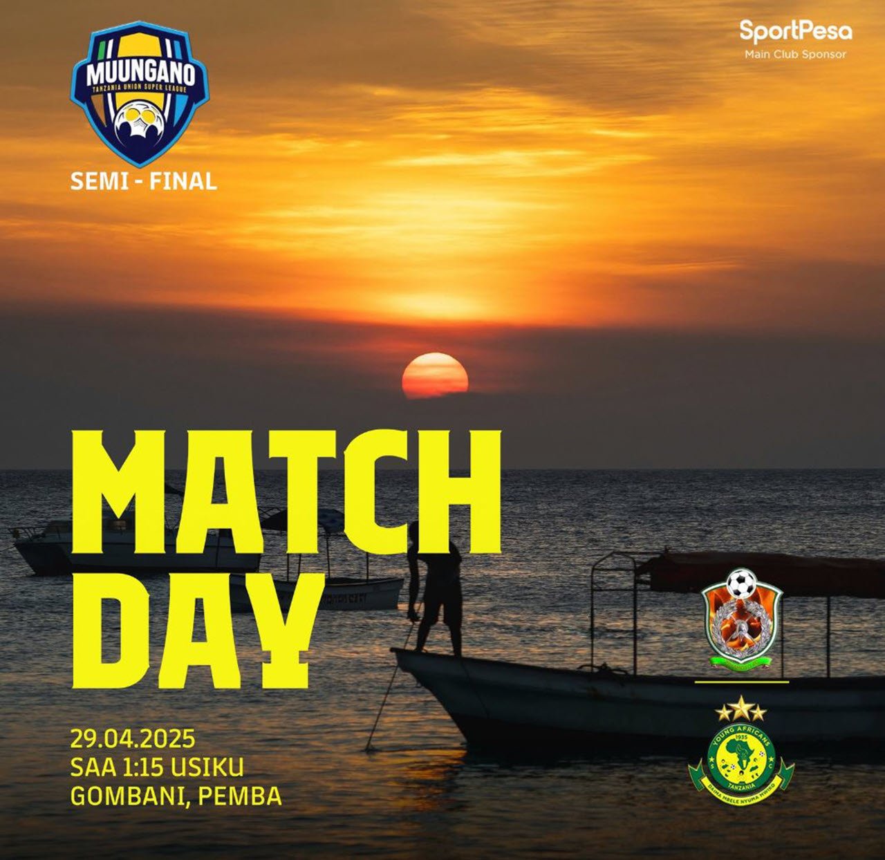 Zimamoto VS Yanga Leo 29/04/2025 Saa Ngapi?