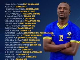 Kikosi cha Taifa Stars kilichoitwa kambini Kuelekea COSAFA na Mechi ya Kirafiki