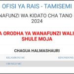 Majina ya Waliochaguliwa Kidato cha Tano Dar es Salaam 2025 2026