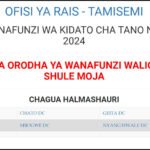 Majina ya Waliochaguliwa Kidato cha Tano Geita 2025 2026