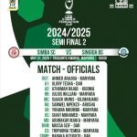 Maofisa wa Mechi ya Nusu Fainali CRDB Bank Federation Cup