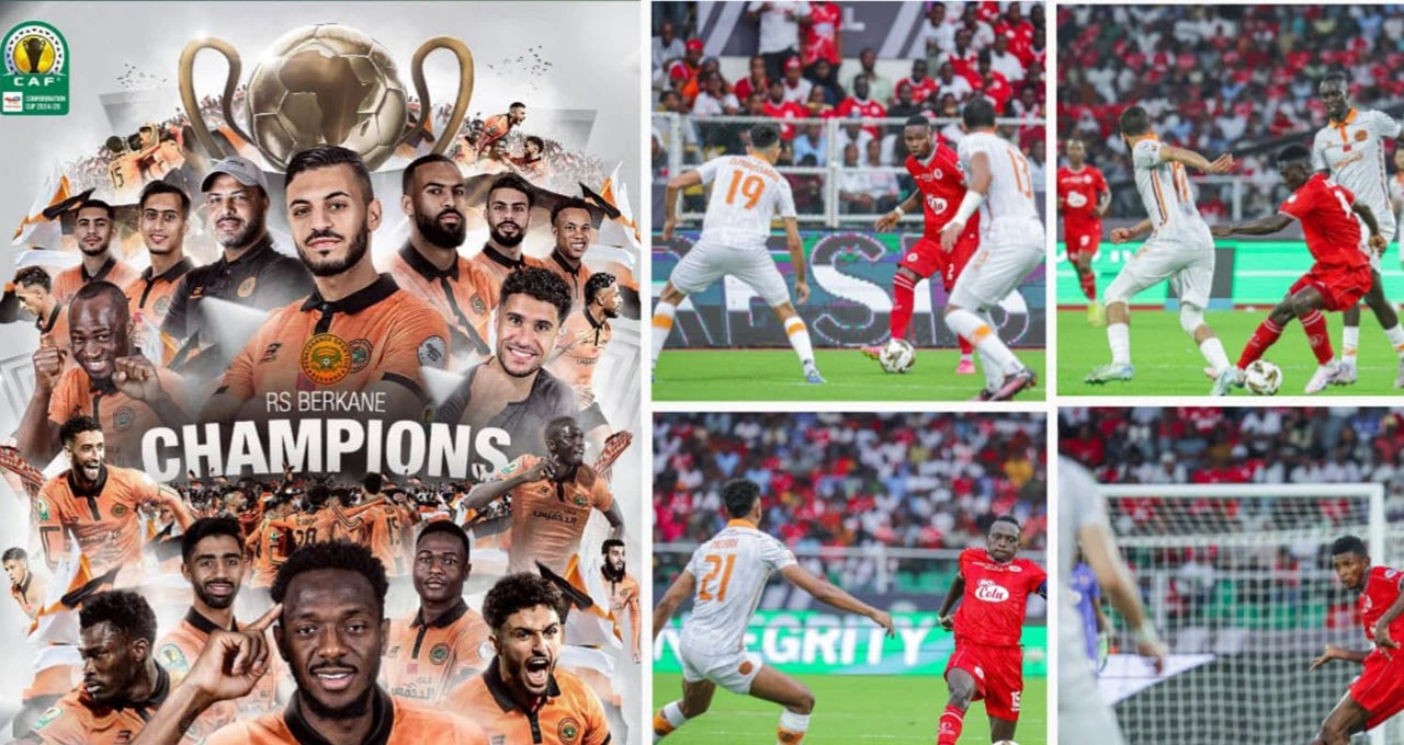 Rs Berkane Yabeba Ubingwa Kombe la Shirikisho Afrika 2024/2025