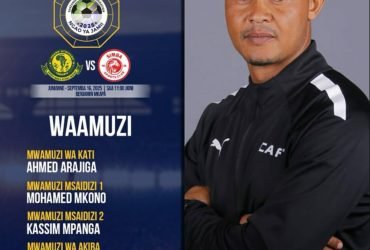Waamuzi Mechi ya Yanga vs Simba Fainali Ya Ngao ya Jamii 2025