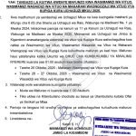 Majina ya Waliochaguliwa Kusimamia Uchaguzi 2025 Kigamboni