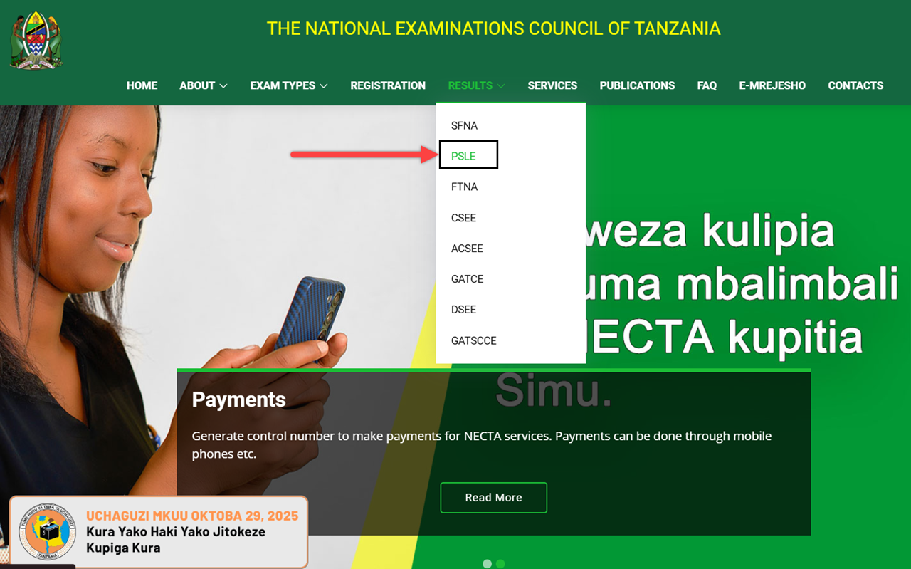 Jinsi ya Kuangalia Matokeo ya Darasa la Saba 2025 (PSLE)