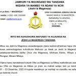 Majina ya Waliochaguliwa Kujiunga na Mafunzo Jeshi la Magereza Desemba 2025