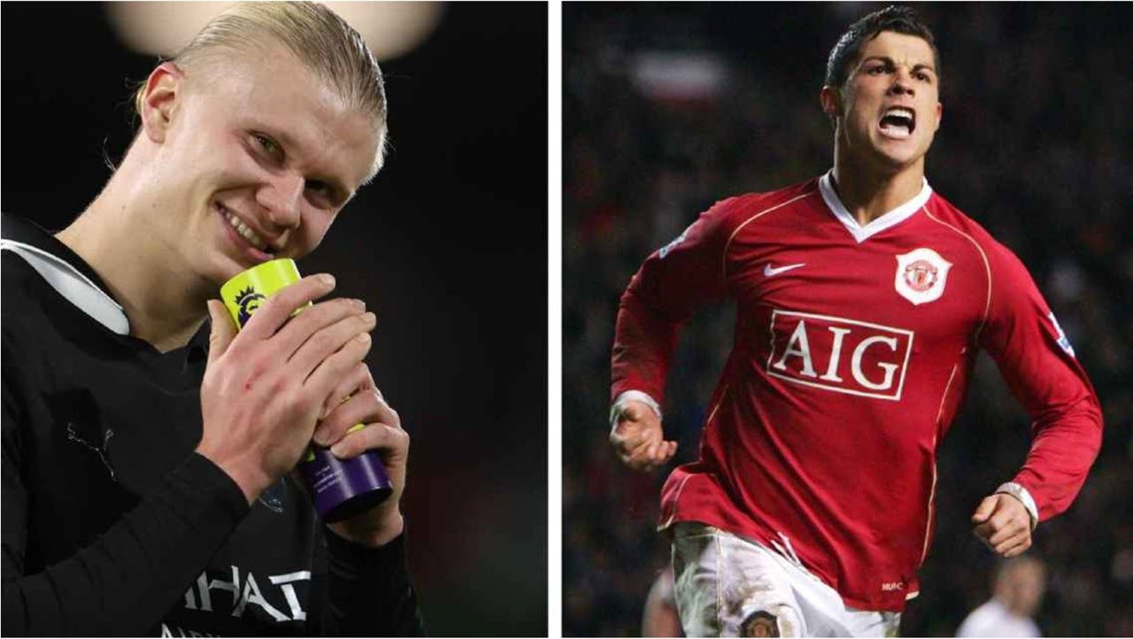 Haaland Aipiku Rekodi ya Magoli ya Cristiano Ronaldo EPL