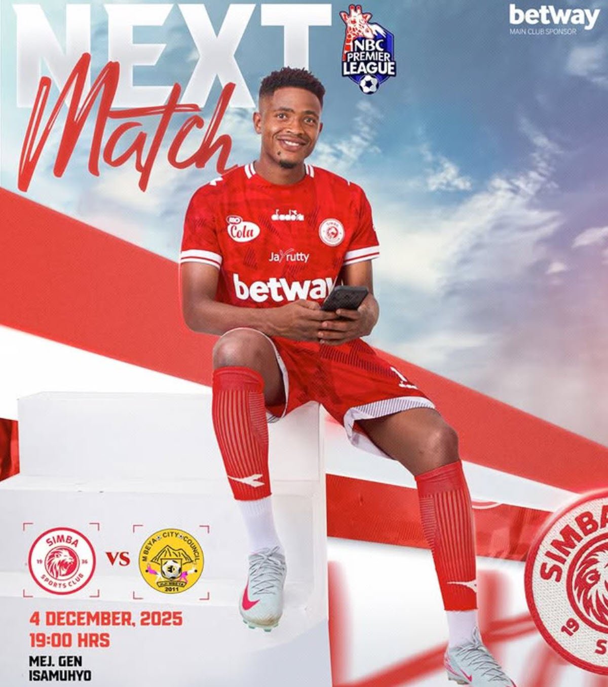 Kikosi cha Simba vs Mbeya City Leo 04/12/2025