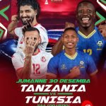 Tanzania vs Tunisia Leo 30 12 2025 Saa Ngapi
