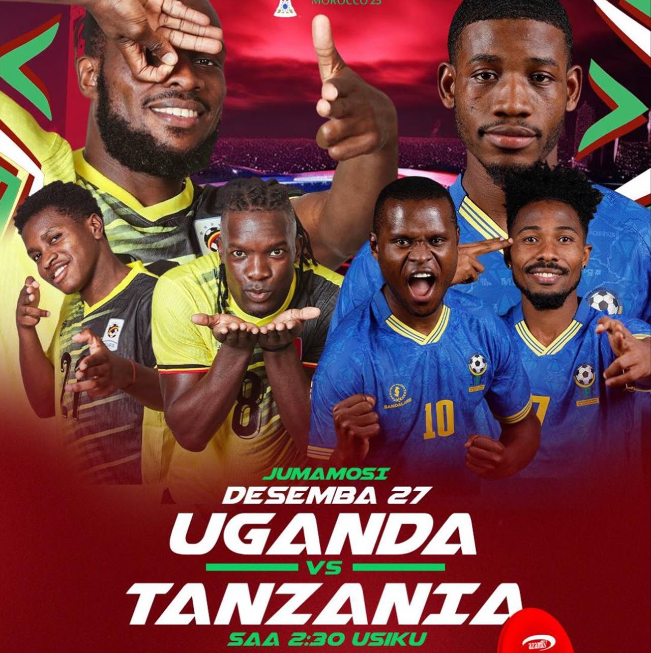 Matokeo ya Uganda Vs Tanzania Taifa Stars Leo 27/12/2025