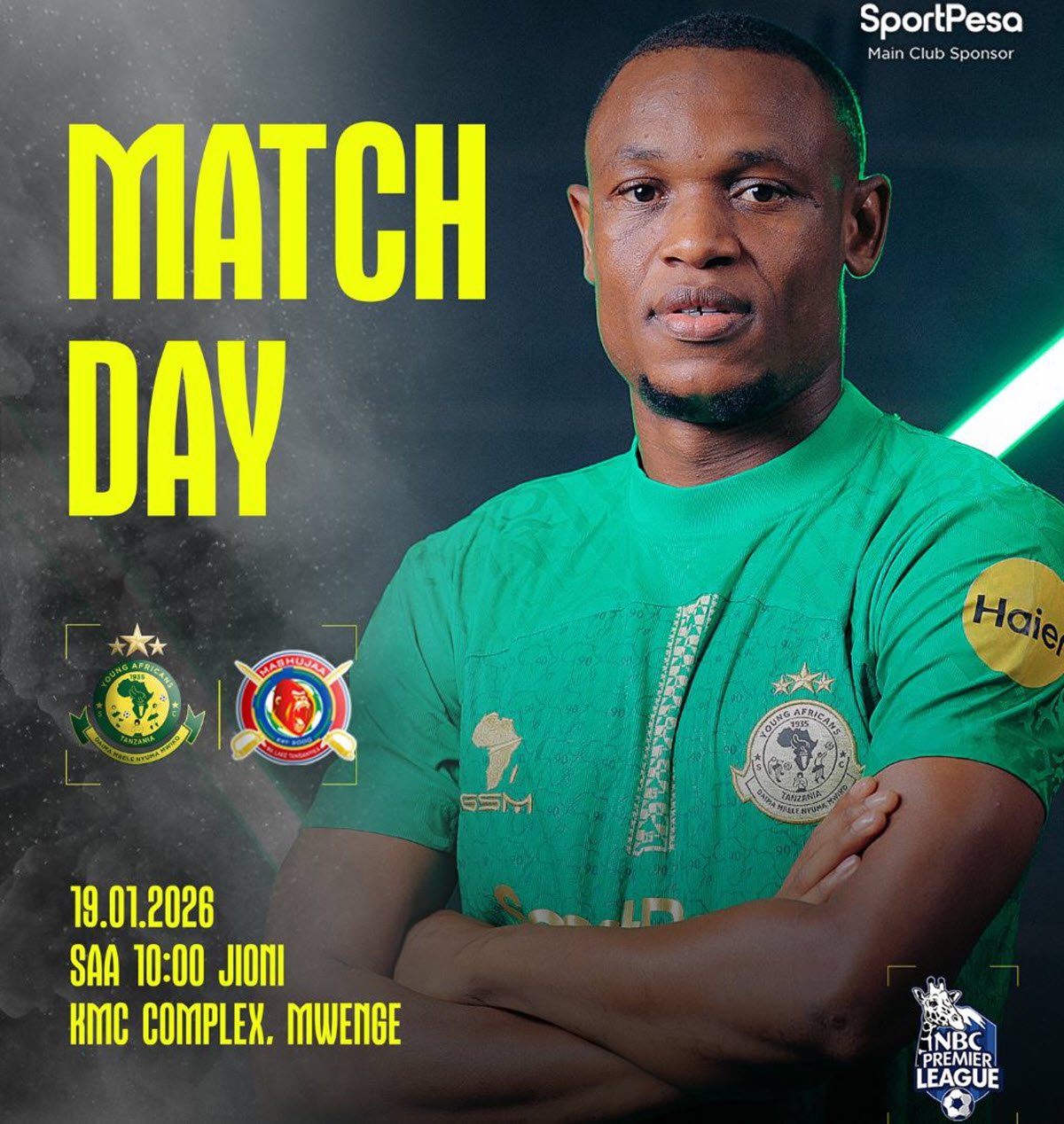 Matokeo ya Yanga VS Mashujaa Leo 19/01/2026