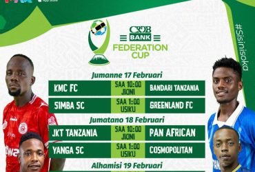 Ratiba ya Mechi za CRDB Federation Cup Leo