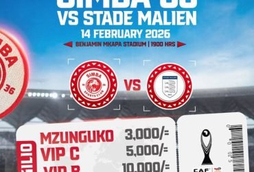 Viingilio vya Mechi ya Simba vs Stade Malien