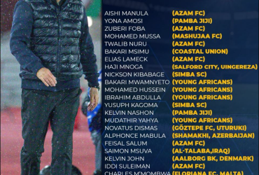 Kikosi cha Taifa Stars Kitakacho Ingia Kambini Machi 23 2026 Kwa Ajili ya FIFA Series Rwanda