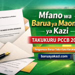 Mfano wa Barua ya Maombi ya Kazi Takukuru PCCB 2026