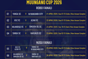 Ratiba ya Kombe la Muungano 2026
