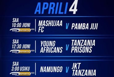 Ratiba ya Ligi Kuu NBC Leo 04 04 2026