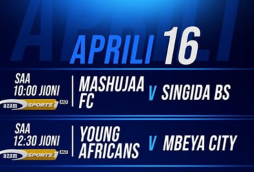 Ratiba ya Ligi Kuu Ya NBC Leo 16 04 2026