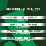 Ratiba ya Robo Fainali Kombe la Shirikisho CRDB Federation Cup 2025 2026
